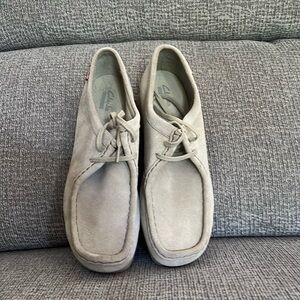 Clarks suede Wallabees